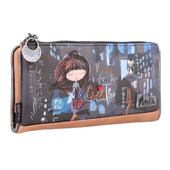 Anekke Contemporary Portafoglio Protezione RFID 20 cm