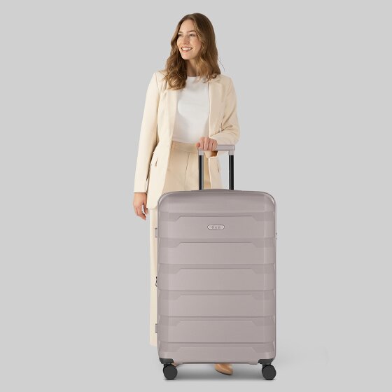 d&n South Dakota 4 ruote Carrello L 76 cm con piega di espansione