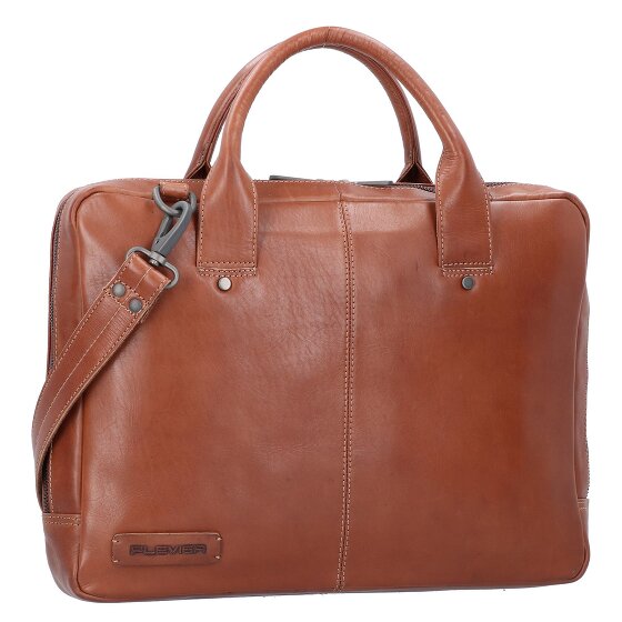 Plevier Navigator Tacan Valigetta Pelle 36 cm Scomparto per laptop