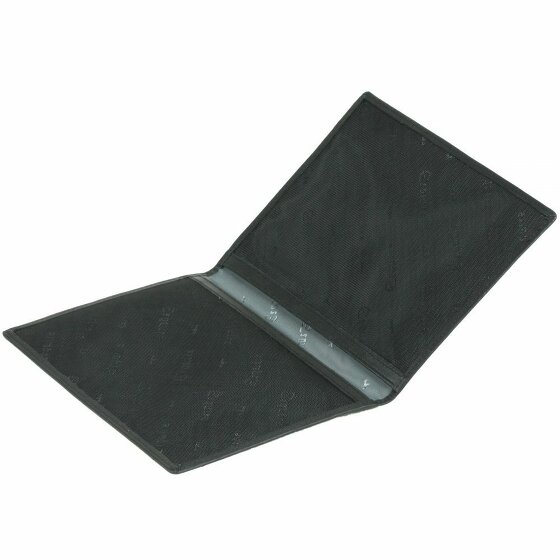 Esquire Logo ID Case in pelle 12 cm