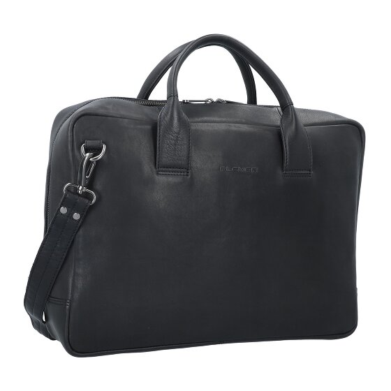 Plevier Gherkin Gherkin Valigetta Pelle 40 cm Scomparto per laptop