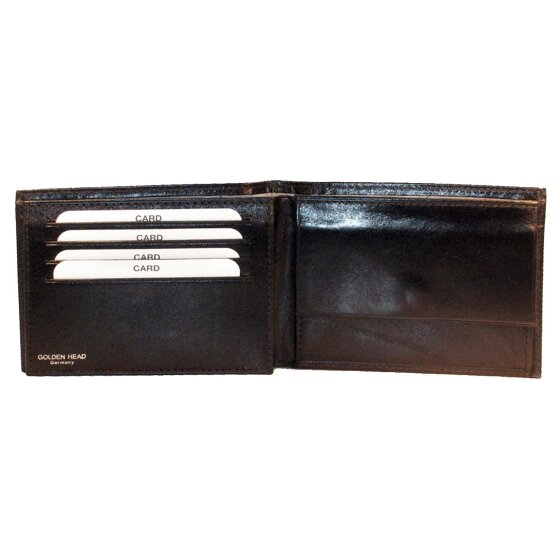 Golden Head Portafoglio Colorado RFID in pelle 12,5 cm