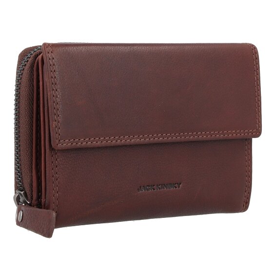 Jack Kinsky Portafoglio Protezione RFID Pelle 13.5 cm