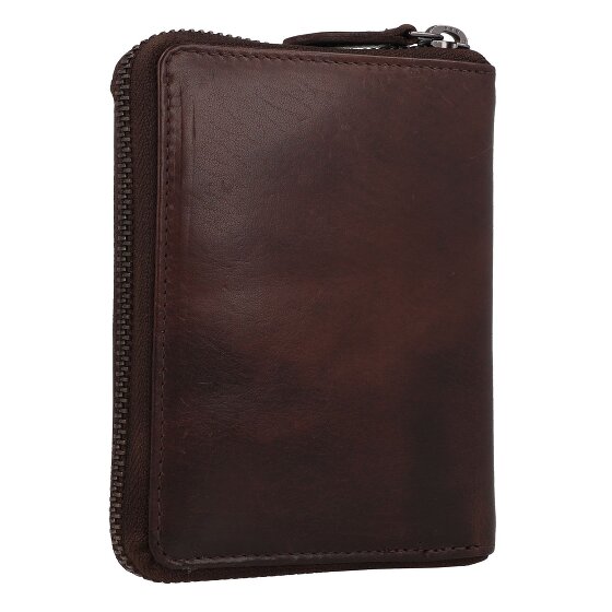Greenburry Newport Portafoglio Protezione RFID Pelle 13 cm