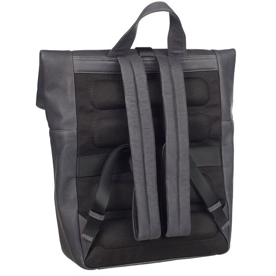 Leonhard Heyden Zaino Aia in pelle 40 cm con scomparto per laptop