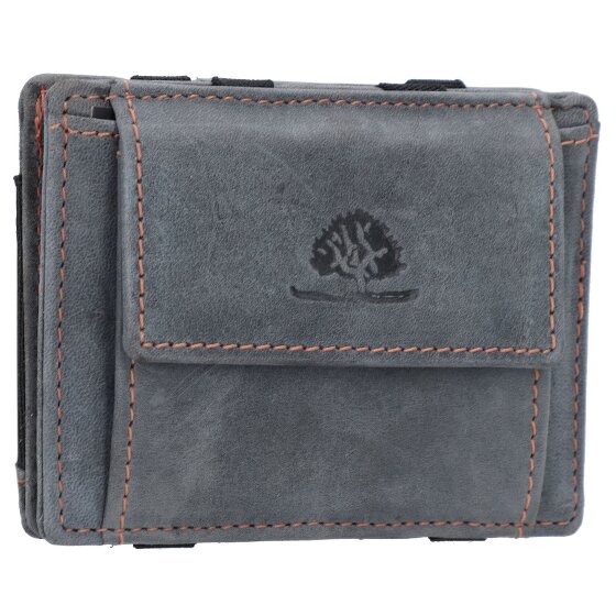 Greenburry Portafoglio magico vintage RFID in pelle 10 cm