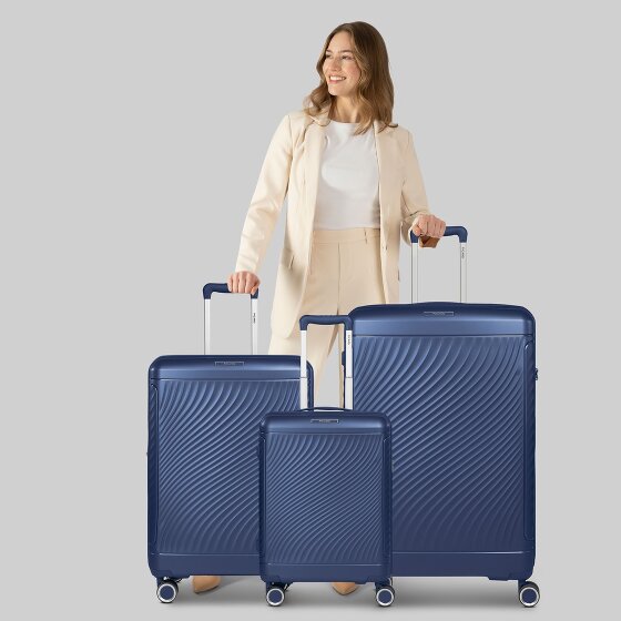 Picard Vienna 4 ruote Set di valigie 3 pezzi con piega di espansione Picard Vienna 4 ruote Set di valigie 3 pezzi con piega di espansione