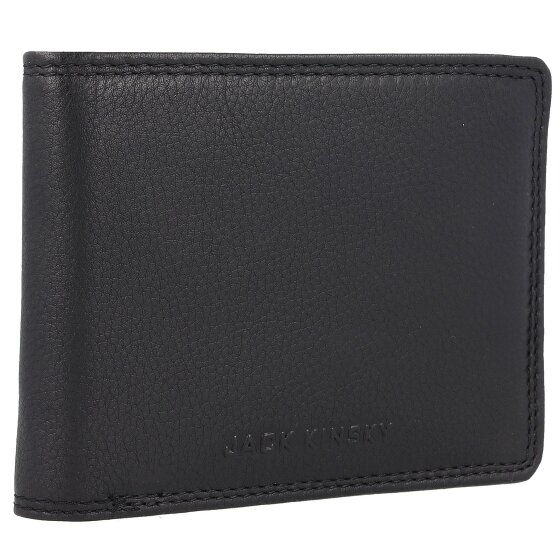 Jack Kinsky Brisbane Portafoglio Protezione RFID Pelle 13 cm