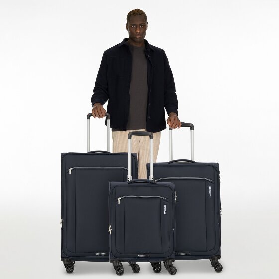 American Tourister Avantour 4 ruote Set di valigie 3 pezzi con piega di espansione