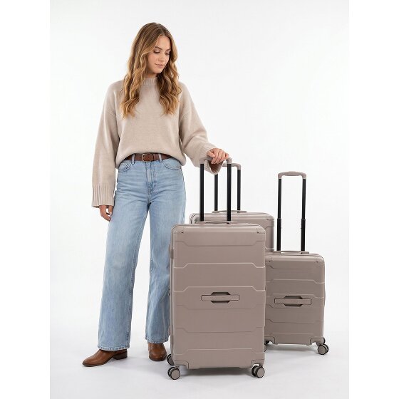 Heys ReNew 4 ruote Set di valigie 3 pezzi espandibile