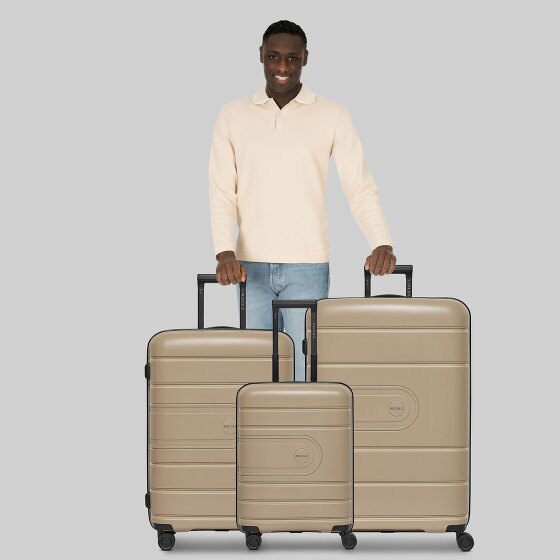 Redolz Essentials 11 4 ruote Set di valigie 3 pezzi con piega di espansione