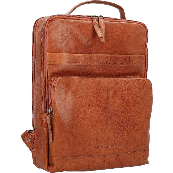 Spikes & Sparrow Zaino Bronco in pelle 40 cm Scomparto per laptop