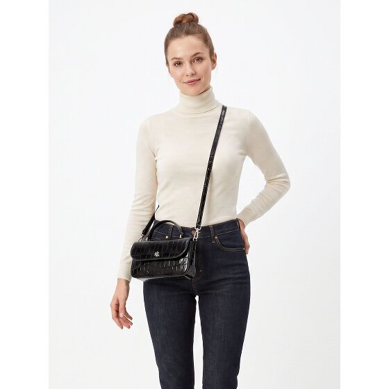 Lauren Ralph Lauren Portachiavi Marcy in pelle, 6 cm