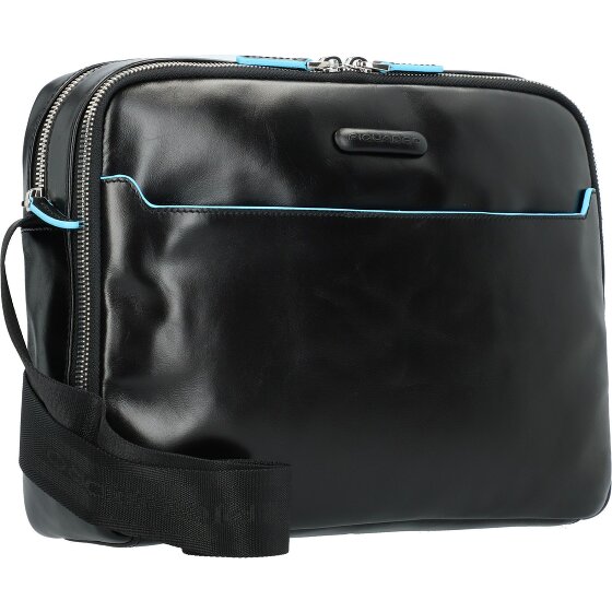 Piquadro Cartella quadrata blu 22 cm