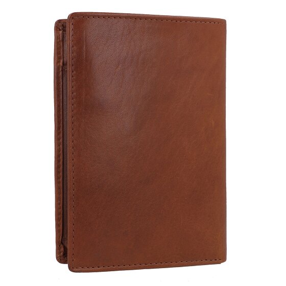Greenburry Newport Portafoglio Protezione RFID Pelle 12.5 cm
