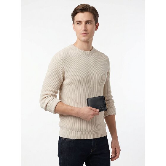 oxmox Leather Portafoglio Protezione RFID Vera Pelle 12 cm