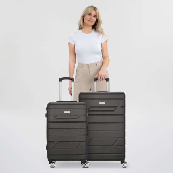 Nowi Bergamo 4 ruote Set di valigie 2 pezzi