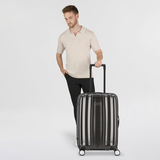 Samsonite Lite-Cube Dlx Chrome 4 ruote Carrello 68 cm