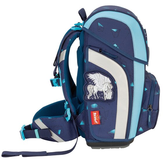 Scout Set di borse scuola Genius LED 4 pz.