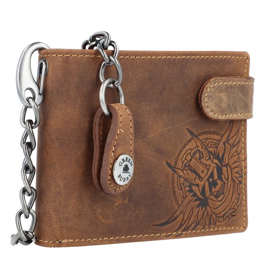 Greenburry Portafoglio vintage in pelle 12 cm