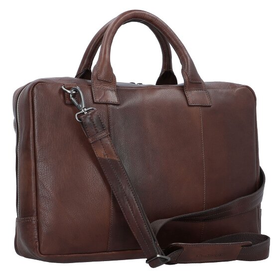 Plevier Vintage Bill Valigetta Pelle 40 cm Scomparto per laptop