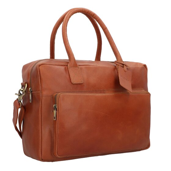 Burkely Cartella Mitch vintage in pelle 39 cm Scomparto per laptop