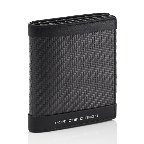 Porsche Design Custodia per carte di credito in carbonio RFID in pelle 7,5 cm