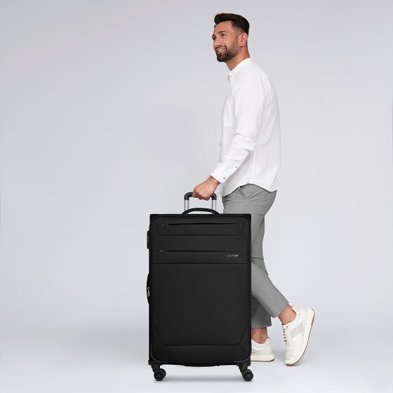 Worldpack Chicago 4 ruote Carrello L 78 cm con piega di espansione
