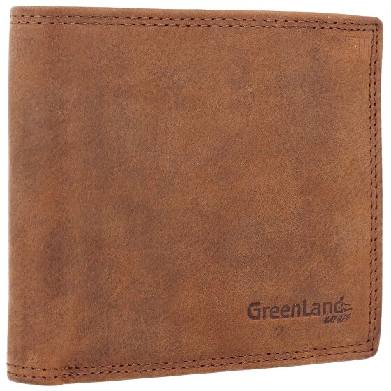 Greenland Nature Montenegro Portafoglio RFID in pelle 12 cm