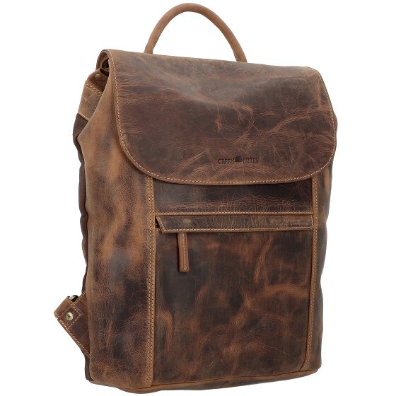 Greenburry Vintage Zaino da giorno Pelle 40 cm Scomparto per laptop