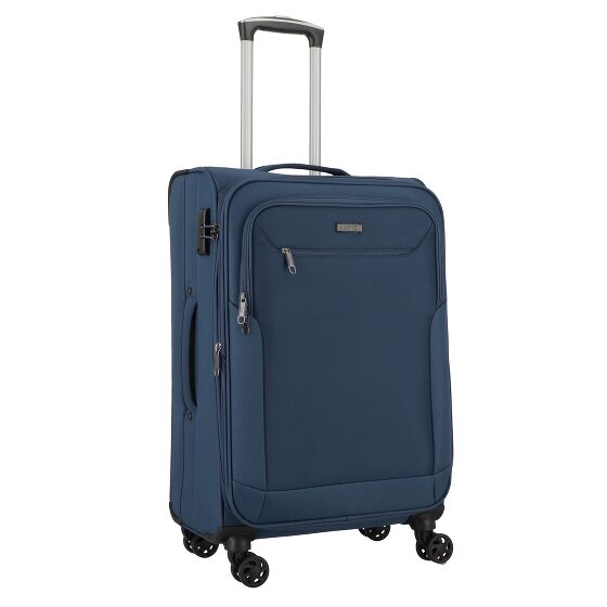 d&n Travel Line 6864 Valigia 4 ruote 66 cm Travel Line 6864 Carrello a 4 ruote da 66 cm