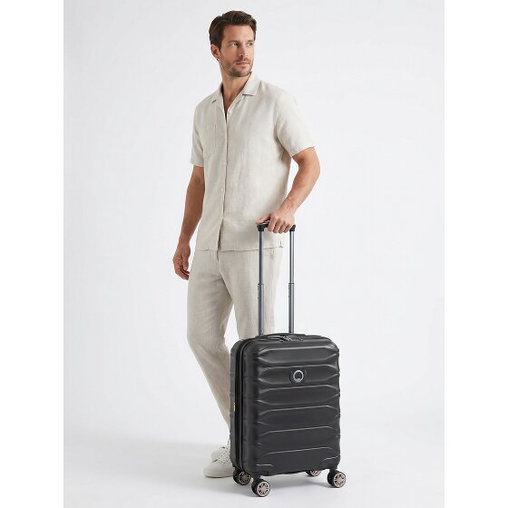 Delsey Paris Meteor 4 ruote Trolley cabina 55 cm espandibile