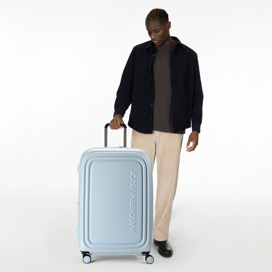 Mandarina Duck Logoduck + 4 ruote Carrello L 75 cm Mandarina Duck Logoduck + 4 ruote Carrello L 75 cm