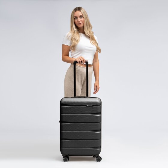 Franky Monaco 4.0 Carrello a 4 ruote M 66 cm con piega ad espansione