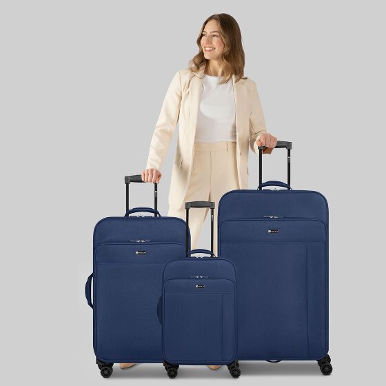 Check.In Sevilla 2.0 4 ruote Set di valigie 3 pezzi