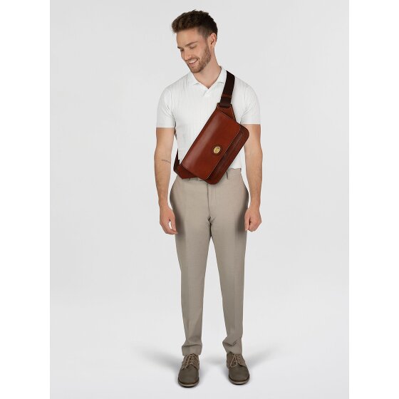 The Bridge Story Uomo Marsupio Vera Pelle 34 cm