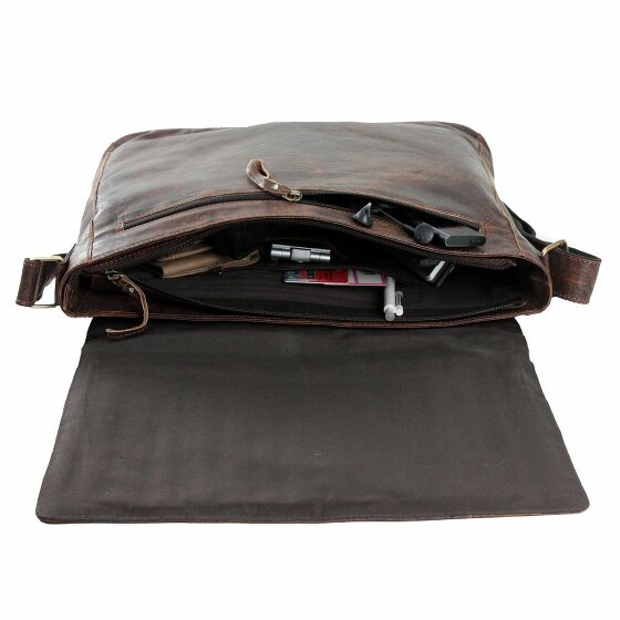 Harold's Messenger in pelle croccante 36 cm