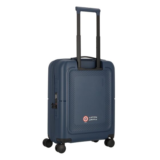American Tourister Dashpop Marvel 4 ruote Carrello della cabina 55 cm con piega di espansione