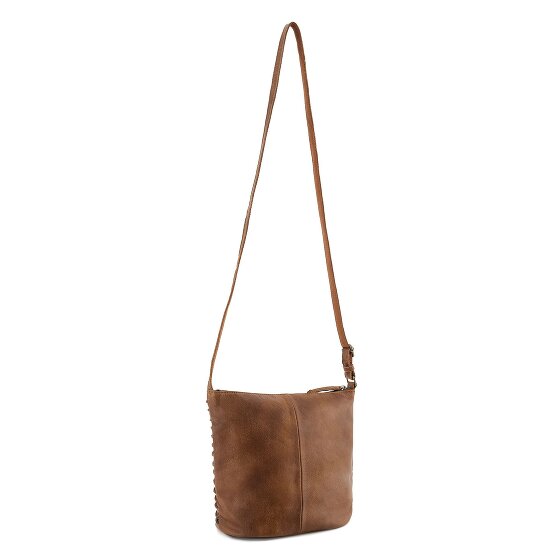 FredsBruder Riffelinchen Borsa a tracolla Vera Pelle 23 cm