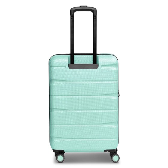 Franky Munich 4.0 Set di valigie a 4 ruote, 3 pezzi con piega elastica