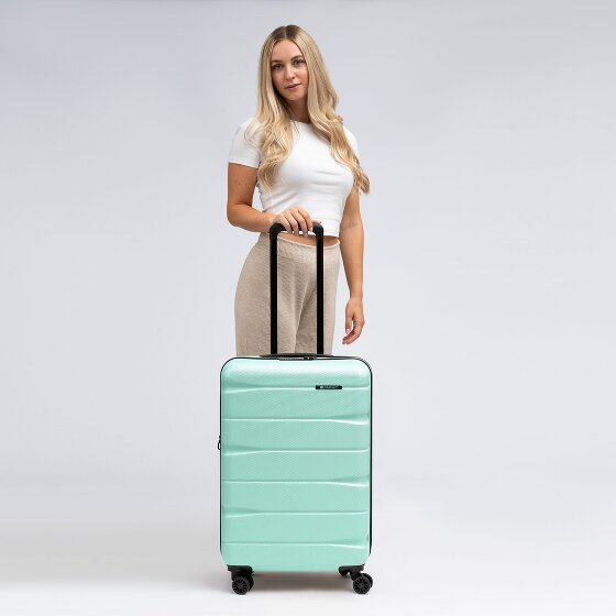 Franky Munich 4.0 Set di valigie a 4 ruote, 3 pezzi con piega elastica