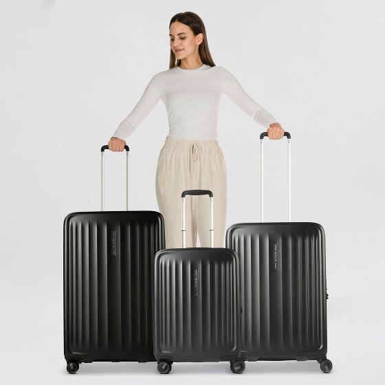 Samsonite Fyrm 4 ruote Set di valigie 3 pezzi con piega di espansione