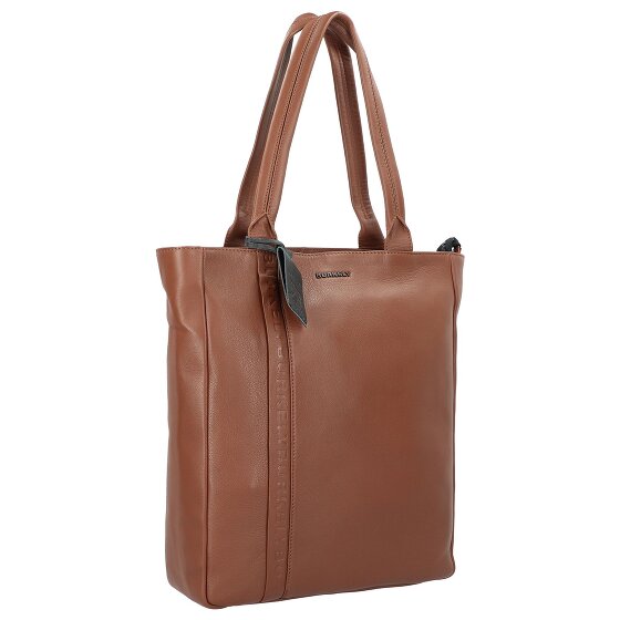 Burkely Borsa Shopper Bold Bobby in pelle con scomparto per laptop da 32 cm