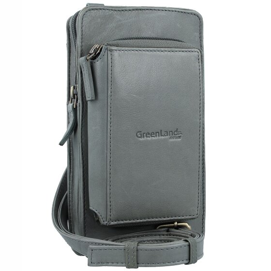 Greenland Nature Natura Borsa morbida per cellulare Portafoglio in pelle 11 cm