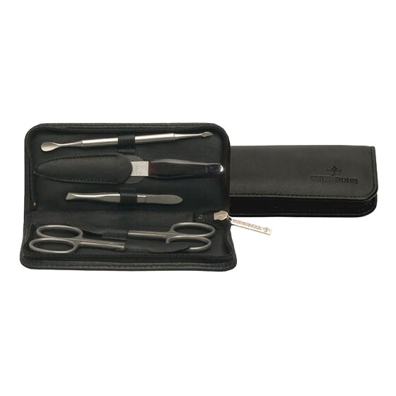 Windrose Nappa Scatola per gioielli Pelle 14 cm