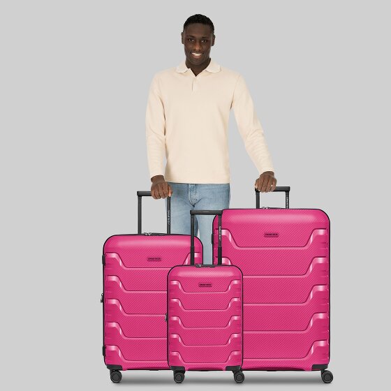 Smartbox Edition 01 4 ruote Set di valigie 3 pezzi con piega di espansione