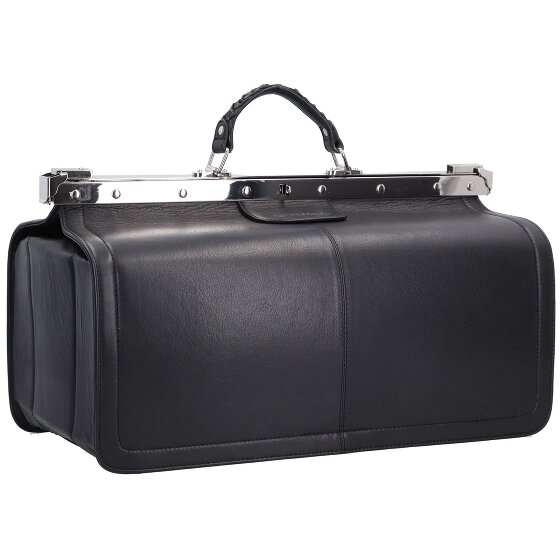 Greenland Nature Astuccio medico in nappa nera 48 cm