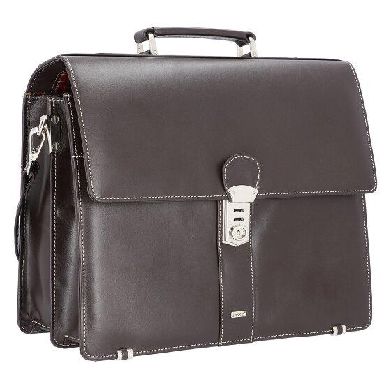 Alassio Cartella Monaco in pelle 38 cm scomparto per laptop