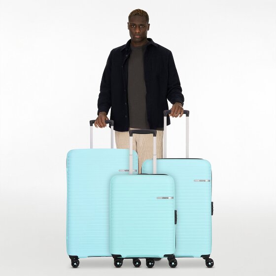 American Tourister Liftoff 4 ruote Set di valigie 3 pezzi con piega di espansione