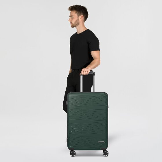 Franky Dallas 3.0 Carrello a 4 ruote M 65 cm con piega elastica
